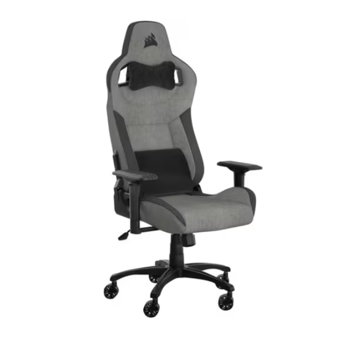 Silla de Juego Corsair T3 RUSH - Material/Tejido, Nilon, Espuma de memoria - Carbon, Gris / Corsair