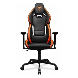 Silla de Juego COUGAR Hotrod CGR-ARX - High Density Foam (HDF), Acero - Negro, Naranja