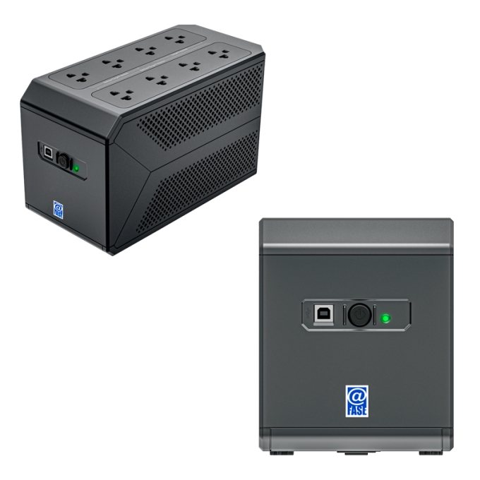 UPS Interactivo Elise Serie Power Box, 850VA / 480W, Puerto inteligente USB-HID.
Rango de Voltaje de Entrada: 220VAC: (162 - 268 VAC) / 230VAC: (170 - 280 VAC) / Elise