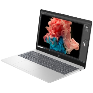 Laptop HP 15-fd0008la, Intel i7-1355U, Memoria RAM 8Gb, Disco Solido 512Gb SSD, Pantalla 15.6pulgadas FHD, Silver 802P0LA#ABM / HP