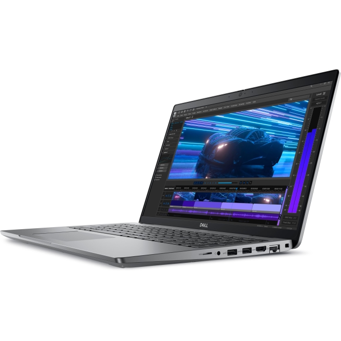 Laptop Dell Precision 3591 workstation, Intel Ultra 7 155H 4.8 GHz, Memoria RAM 16Gb DDR5, Disco Solido 512Gb SSD, Video NVIDIA Quadro RTX 500 4Gb, Pantalla 15.6pulgadas 1920x1080, Win11 Pro, 92135101 estacion de trabajo / Dell