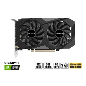 Tarjeta de Video Gigabyte GeForce RTX 3050 Windforce 6Gb GDDR6