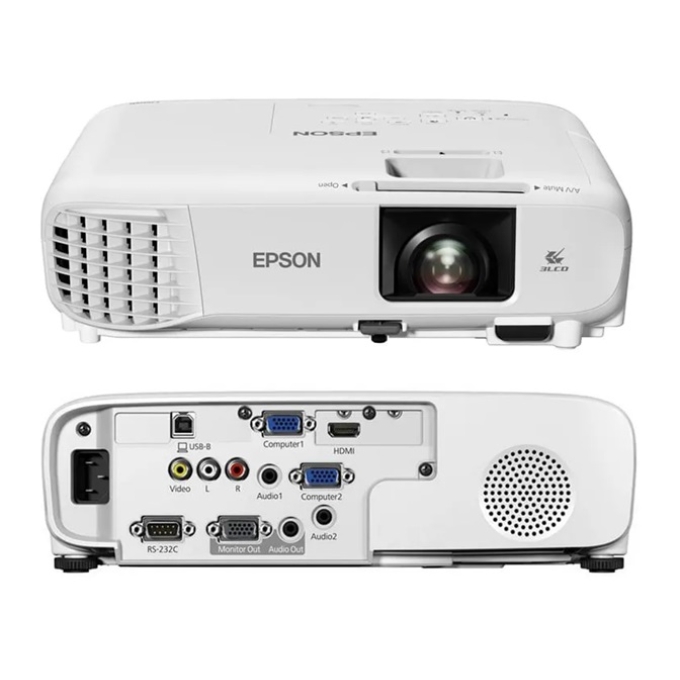 Proyector Epson PowerLite X49 1024x768 4:3 Portable 3,600 Lumenes V11H982020 / Epson