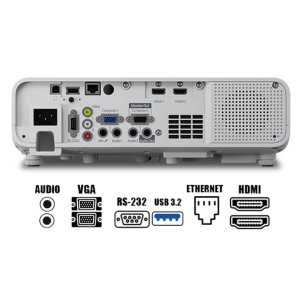 Proyector Epson PowerLite L210W 3LCD - 4,500 lumenes (blanco) V11HA70020 / Epson