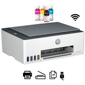 Impresora Multifuncional HP Smart Tank 580 Tinta Continua, Color, Wi-Fi, Smart App, Escaner 1F3Y2A#AKY