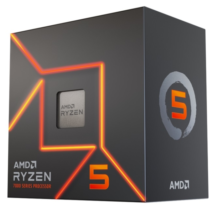 Procesador CPU AMD RYZEN 5 7600 AM5 100-100001015BOX Ryzen5 / AMD