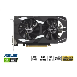 Tarjeta de Video Asus Geforce Dual RTX3050 6Gb / ASUS