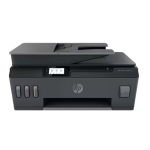 Impresora de inyeccion de tinta multifuncion HP 530 Inalambrico Smart Tank - Color - Copiadora/Impresora/Escaner - 22 ppm Mono/16 ppm de impresion en color - 4800 x 1200 dpi Impresion - Duplex impresion Manual - Hasta 1000 paginas al mes - 100 hojas Entrada - Color Escaner - 1200 - LAN inalambrica - HP ePrint, Mopria, Google Cloud Print, Apple AirPrint - USB
