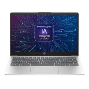 Laptop HP 14-ep1000la Intel Ultra-i5 125H, Memoria RAM 16Gb, Disco Solido 512Gb SSD, Pantalla 14, Win11 Home, Silver A38S0LA#ABM