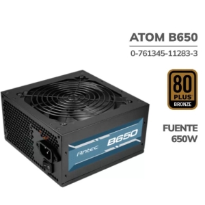 FUENTE PSU ANTEC ATOM B750 750W 80+ BRONZE 0-761345-20003-5 0-761345-11283-3