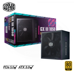 FUENTE COOLER MASTER GX3 1050W GOLD FM ATX 3.0 A/US CABLE MPX-A503-AFAG-BU MPX-A503-AFAG-BUS