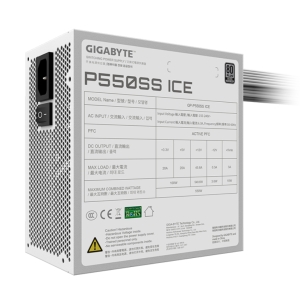 FUENTE GIGABYTE 550W 80+ SILVER ICE GP-P550SS ICE GP-P550SS ICE