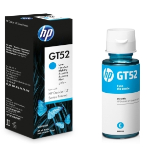 Botella De Tinta HP GT52 CYAN (M0H54AL) 70ML