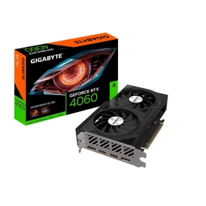 Tarjeta De Video GIGABYTE GEFORCE RTX4060 8GB WINDFORCE OC GDDR6 GV-N4060WF2OC-8GD-G10