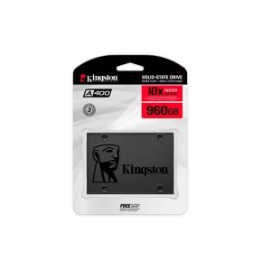 SSD KINGSTON 960GB A400 SATA3 2.5 SSD SA400S37/960G (UNIDAD EN ESTADO SOLIDO)