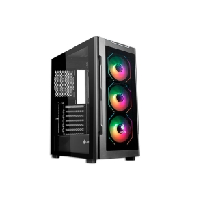 Case ANTRYX RX 560 BLACK ARGB FAN X3 VIDRIO TEMPLADO AC-RX560K