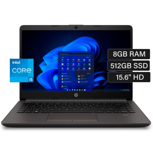 Laptop HP 250 G10, Intel i5-1334U 4.60GHz, Memoria RAM 16Gb, Disco Solido 512Gb SSD, Pantalla 15.6 LCD LED HD