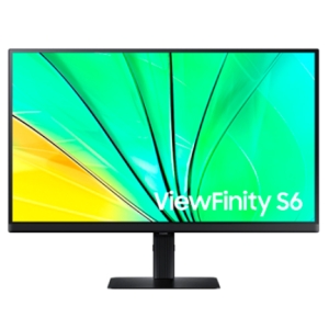 Monitor LCD Samsung ViewFinity S6 S27D600EAL 27 Class WQHD - 16:9 - Negro - 68.6cm (27) Viewable - Tecnologia conmutacion en el mismo plano (In-plane Switching, IPS) - 2560 x 1440 - 1.07 Billones de colores - 350cd/m² - 5ms - 100Hz Refresh Rate - HDMI - DisplayPort - Concentrador USB