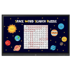Pizarra digital interactiva LG 98TR3DK-BM, 98 UHD IPS, HDMI, Speaker, Multi-touch