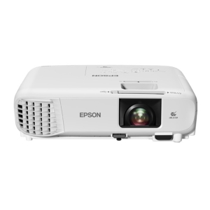 Proyector Epson PowerLite 118 - Proyector 3LCD - portatil 3800 lumenes (blanco)-3800 lumenes (color)-XGA (1024 x 768)-4:3-LAN V11HA03020