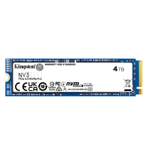Disco Duro Solido SSD 4Tb Kingston NV3 PCIe 4.0 NVMe M.2 SSD interno