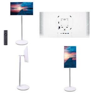 Monitor tactil Teros TE-3254CS 32 FHD, Android 10, 4Gb, 128Gb, WiFi, Bluetooth, HDMI, blanco, touch