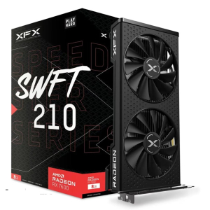 Tarjeta de Video XFX Speedster SWFT 210 Radeon RX 7600 Core Edition 8GB GDDR6, RX-76PSWFTFY