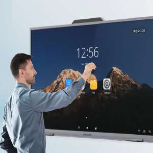 Pantalla Interactiva Hikvision DS-D5B75RB/EL 75 Tactil 4K 3840×2160, Android 13, Camara Web 8Mp (321000678)