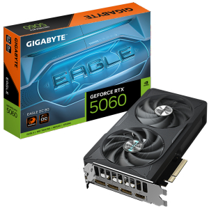 Tarjeta de Video Gigabyte NVIDIA GeForce RTX 5060 Eagle OC, 8GB GDDR6, PCI Express - GV-N5060EAGLE OC-8GD