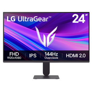 Monitor gamer LG Ultragear 24 LED IPS FHD 144hz 1ms HDMI 24G411A-B