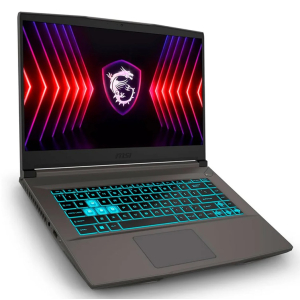 Laptop MSI THIN A15, AMD Ryzen5-7535HS, Memoria RAM 16Gb DDR5, Disco Solido 512Gb SSD, Video RTX4050 6Gb, Pantalla 15.6 FHD 144hz, 2YR B7VE-633XPE-GGAR573S16GXXDXX gamer