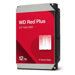 Disco duro Western Digital Red Plus NAS WD120EFGX, 12TB, SATA, 7200rpm, 3.5, Cache 512MB