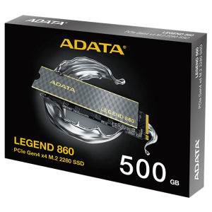 Unidad de estado solido interno SSD ADATA LEGEND 860 500GB M.2 NVME 1.4 G4 5000MB/S SLEG-860-500GCS