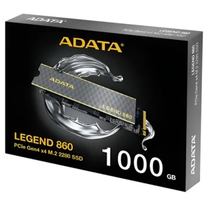 Disco Duro solido 1Tb SSD, ADATA LEGEND 860, M.2 NVME 1.4 G4 6000MB/S SLEG-860-1000GCS