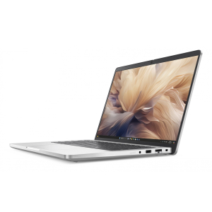 Laptop Dell Pro 14 Intel Core Ultra5 235U 4.9GHz, Memoria RAM 16Gb DDR5, Disco Solido 512Gb SSD, Win11 Pro Silver, Spanish, 3-year warranty