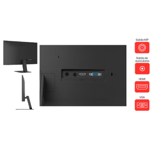 Monitor Plano LG 24U411A-B, 23.8 FHD IPS, 120HZ ,5MS,HDMI, VGA,Headphone Out