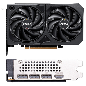 Tarjeta de video MSI GeForce RTX 5060 8G SHADOW 2X OC, 8 GB GDDR7, PCIe 5.0