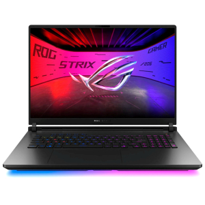 Laptop Asus ROG Strix SCAR 18 G835, Intel Ultra9 275HX, Memoria RAM 64Gb, Disco Solido 2Tb SSD, Negro, Video NVIDIA GeForce RTX 5090 24Gb, Pantalla 18 240Hz 2560x1600, Win11 Home, G835LX-SA119W Gamer