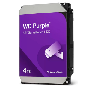 Disco duro Western Digital WD Purple WD44PURZ, 4TB, SATA, 256MB Cache, 3.5, CMR
