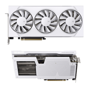 Tarjeta de video XFX Swift AMD Radeon RX 9060 XT OC White Triple Fan Gaming Edition 16GB