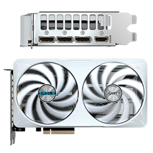 Tarjeta de video GIGABYTE GeForce RTX 5060 Ti EAGLE OC ICE 8G, 8 GB GDDR7, PCIe Gen 5.0
