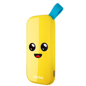 SSD portatil Sandisk Fortnite Peely Edition, 1 TB, USB 3.2 Gen 2, Proteccion contra caidas