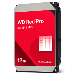 Disco duro Western Digital Red Pro NAS, WD122KFBX 12TB SATA 6Gb/s 7200rpm 3.5 512MB Cache