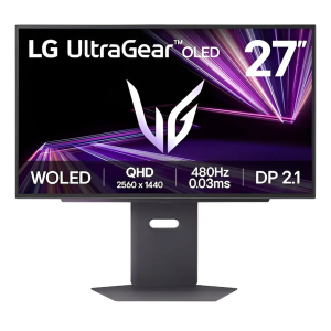 Monitor LG UltraGear 27, OLED QHD 2560x1440, 480Hz, 0.03ms, HDMI, DisplayPort, USB Hub, Audio Out, Black - 27GX790A-B