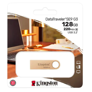 MEMORIA USB 128GB DTSE9G3 3.2 KINGSTON 220MB/S (DTSE9G3/128GB)