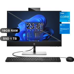 Computadora All-in-One AIO HP PROONE 440 G9, Intel i5-14500U, Memoria RAM 16Gb, Disco Solido 1Tb SSD, Pantalla 23.8 FHD, Win11 Pro