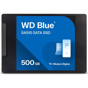 WD Blue SA510 WDS500G3B0A - SSD - 500 GB interno-2.5-SATA 6Gb/s-azul WDS500G3B0A