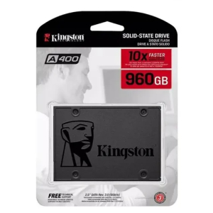DISCO DURO SOLIDO Kingston A400 - SSD - 960 GB interno-2.5-SATA 6Gb/s SA400S37/960G