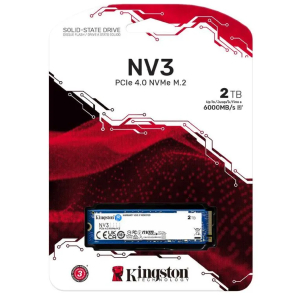 Disco duro solido Kingston 2TB NV3 M.2 2280 NVMe SNV3S/2000G