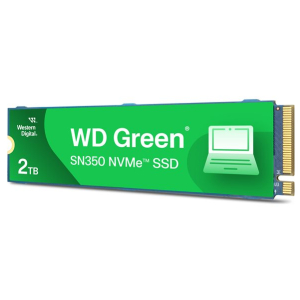 WD Green SN350 NVMe SSD WDS200T3G0C - SSD - 2 TB interno-M.2 2280-PCIe 3.0 x4 (NVMe) WDS200T3G0C